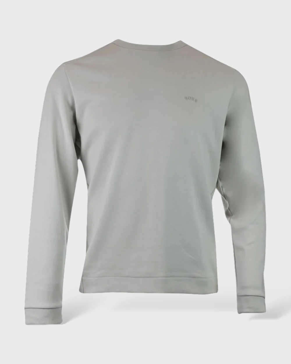 Hugo Boss Elegant katoenen sweatshirt met logo