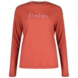 Maloja - Women's FuschlseeM. Puzzle - Merinoshirt, pink