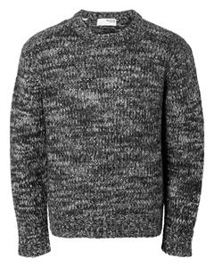 Selected Homme Gebreide pullover met ronde hals, model 'PEPPER'