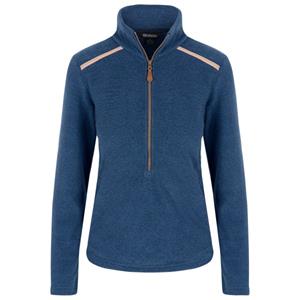 Sherpa - Women's Rolpa Eco Pullover Zip - Fleecetrui, blauw