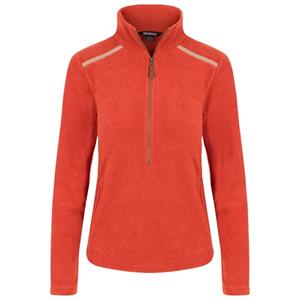 Sherpa - Women's Rolpa Eco Pullover Zip - Fleecetrui, rood