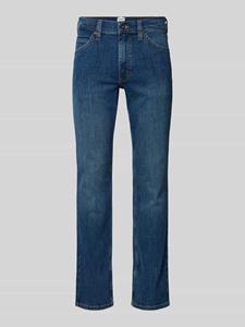 Mustang Straight fit jeans met labelpatch, model 'TRAMPER'