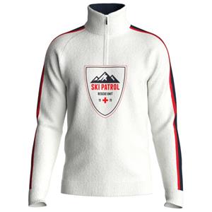 We Norwegians - Afterski Sweater - Merinotrui, wit/grijs