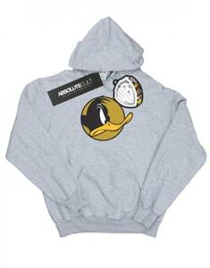 Looney Tunes Boys Daffy Duck gestippelde profielhoodie 5-6 Years wit