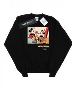Disney Boys Mickey Mouse Building A Building Sweatshirt 12-13 wit