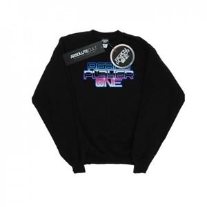 Ready Player One Sweatshirt met gradiëntlogo voor jongens 12-13 wit