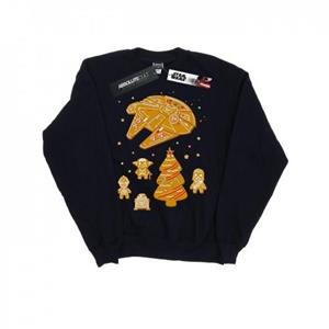 Star Wars Boys Gingerbread Rebels Sweatshirt 5-6 Years wit