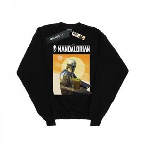 Star Wars Boys The Mandalorian The Child Two Moons Sweatshirt 9-11 Years wit