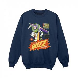 Disney jongens Toy Story Buzz Lightyear Space Sweatshirt 5-6 Years marineblauwe kleur
