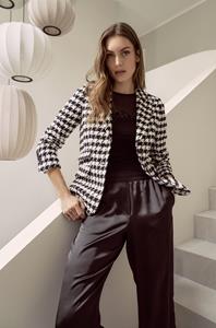 MARC AUREL Blazer mit Hahnentrittmuster