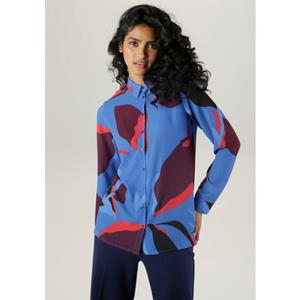 Aniston SELECTED Overhemdblouse in crêpekwaliteit