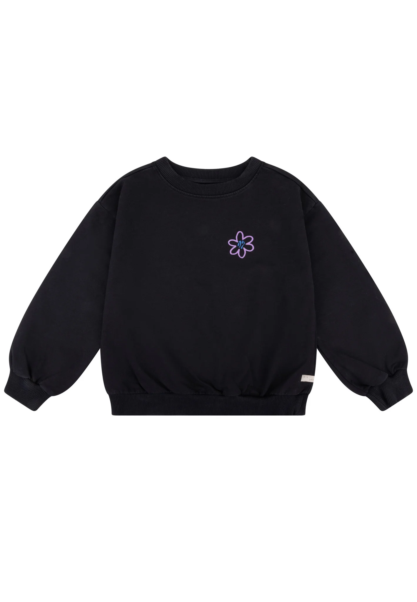 Daily7-collectie Trui Big Flower oversized (phantom)