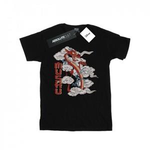 Disney Mulan Mushu Draak T-shirt voor jongens 12-13 wit