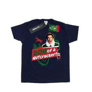 Elf jongens zoon van een notenkraker T-shirt 7-8 Years wit