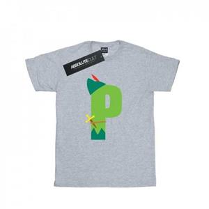 Disney jongens alfabet P is voor Peter Pan T-shirt 9-11 Years wit