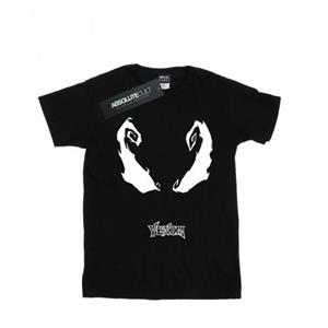 Marvel jongens Spider-Man Venom Eyes T-shirt 12-13 zwart