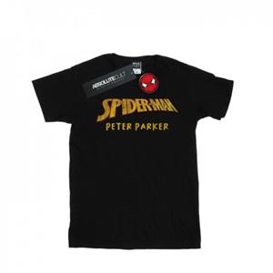 Marvel Boys Spider-Man oftewel Peter Parker T-shirt 12-13 wit