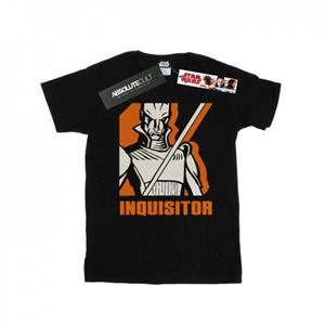 Star Wars jongens rebellen Inquisiteur T-shirt 12-13 wit