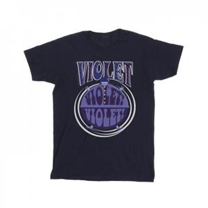 Pertemba FR - Apparel Willy Wonka Boys Violet Turning Violet T-shirt 5-6 Years wit