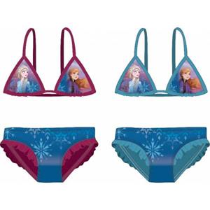 La Reine des Neiges Badpak - Bikini - Frozen Disney 3/4ans blauw