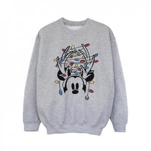Disney meisjes Mickey Mouse kerst hoofdlichten sweatshirt 9-11 Years wit
