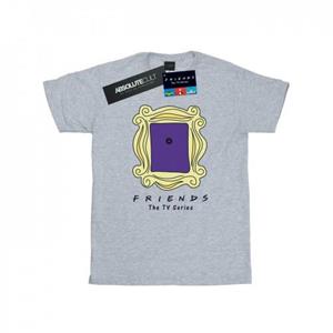 Friends Vrienden jongens deur kijkgaatje T-shirt 9-11 Years wit