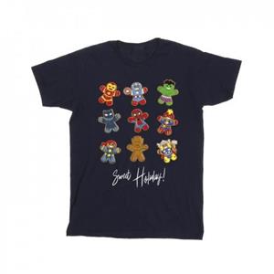 Marvel jongens peperkoek Avengers T-shirt 12-13 zwart