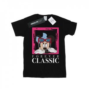Disney dames/dames Minnie Mouse Forever klassiek katoenen vriendje T-shirt XL wit