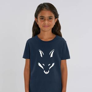 Le Roi du Tshirt Kinder T-shirt FOXY SHAPE 2 ans marineblauwe kleur