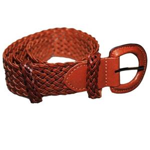 Eastern Counties Leather Eastern Counties lederen dames/dames gevlochten riem 14 lichtbruin