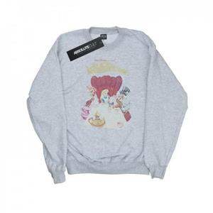 Disney Heren Alice In Wonderland Retro Poster Sweatshirt XL grijs