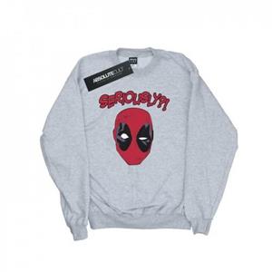 Marvel Deadpool serieus sweatshirt voor heren S wit