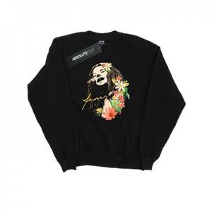 Pertemba FR - Apparel Janis Joplin Heren sweatshirt met bloemenpatroon L zwart