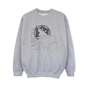 Pertemba FR - Apparel Star Wars: Obi-Wan Kenobi jongens Vader geen genade Sweatshirt 9-11 Years wit