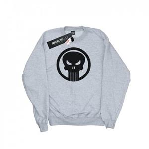 Marvel Boys The Punisher Skull Circle-sweatshirt 9-11 Years wit