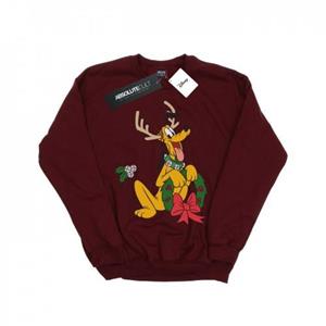 Disney jongens Pluto kerstrendiersweater 5-6 Years wit