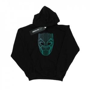 Marvel Boys Black Panther Tribal Masker Hoodie 12-13 wit