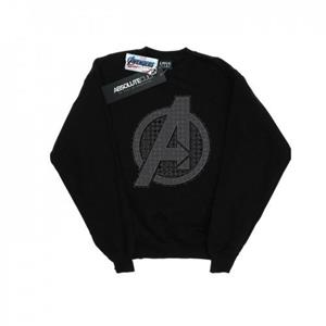 Marvel Boys Avengers Endgame iconisch logo-sweatshirt 12-13 wit
