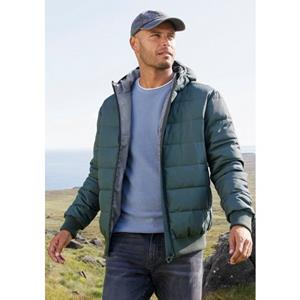 John Devin Gewatteerde jas Outdoorjacke met gebreide boorden