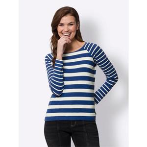 heine Shirt met ronde hals Gestreept shirt (1-delig)