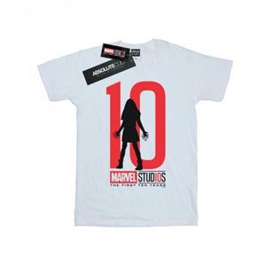 Pertemba FR - Apparel Marvel Studios meisjes 10 jaar Scarlet Witch katoenen T-shirt 12-13 wit