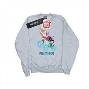 Disney Boys Wreck It Ralph Assepoester en Vanellope sweatshirt 9-11 Years wit