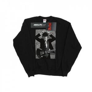 AC/DC Boys Angus Young Distressed Photo-sweatshirt 12-13 grijs