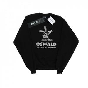 Disney jongens sweatshirt met Oswald-logo 12-13 zwart