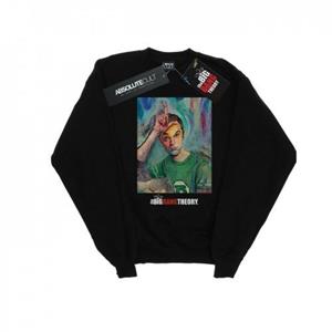 The Big Bang Theory Het Big Bang Theory Boys Sheldon Loser schilderij-sweatshirt 12-13 wit