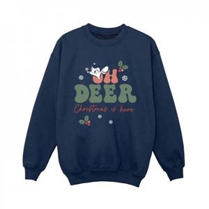 Disney jongens Bambi Oh herten Sweatshirt 12-13 zwart