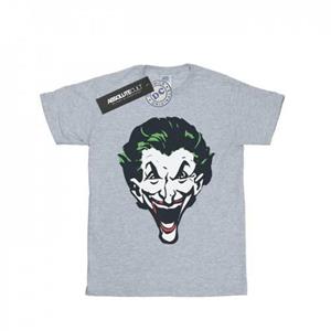DC Comics jongens het Joker Big Face T-shirt 9-11 Years wit