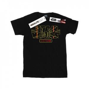 Star Wars Boys Target-logo T-shirt 12-13 zwart