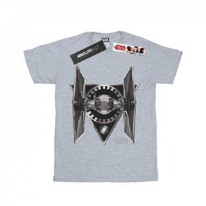 Star Wars jongens het laatste Jedi TIE Fighter T-shirt 9-11 Years wit