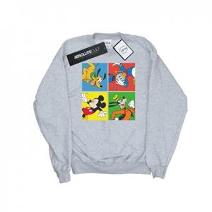 Disney Heren Mickey Mouse Friends Sweatshirt L wit